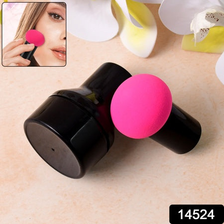 Professional Makeup Sponge Puff With Handle (1 Pc)