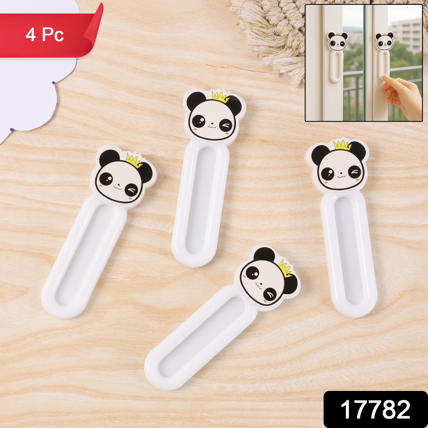 Self Stick Push Pull Helper (4 Pc)