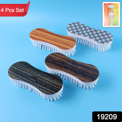 Ergonomic Cloth Washing Brush Set (4 Pc)