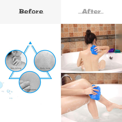 Silicone Body Scrubber Silicone Bath Body Brush (1 Pc  25 Inch)