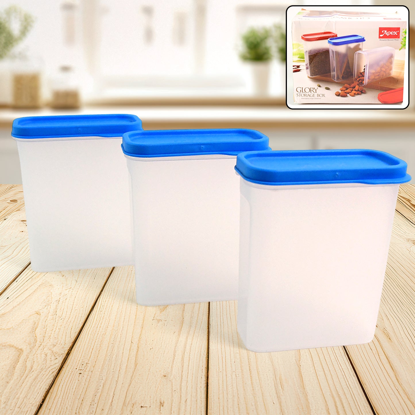 Apex Glory Food Storage Container Set  3-piece