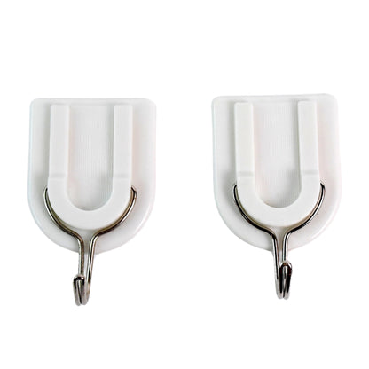 0499 Multipurpose Strong Small Stainless Steel Adhesive Wall Hooks