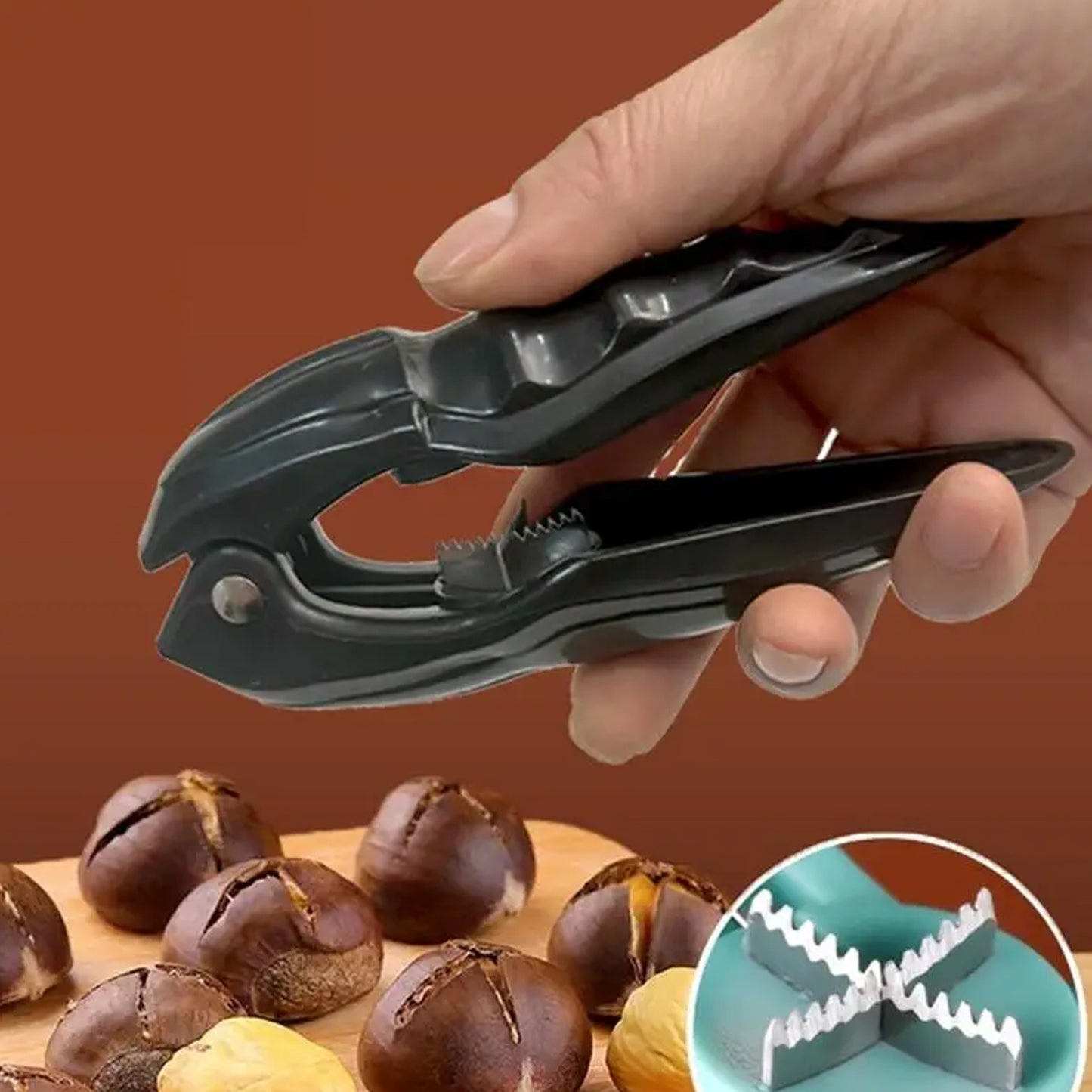 Multipurpose Walnuts And Seafood Cracker Tool - (1 Pc)