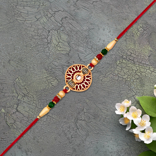 Elegant Circular Designer Rakhi
