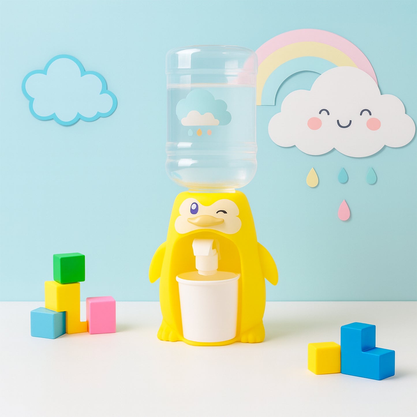 Kids Tabletop Water Dispenser Toy - (1 Pc)