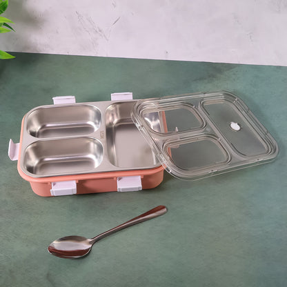 3-compartment Lunch Box - (1 Pc)