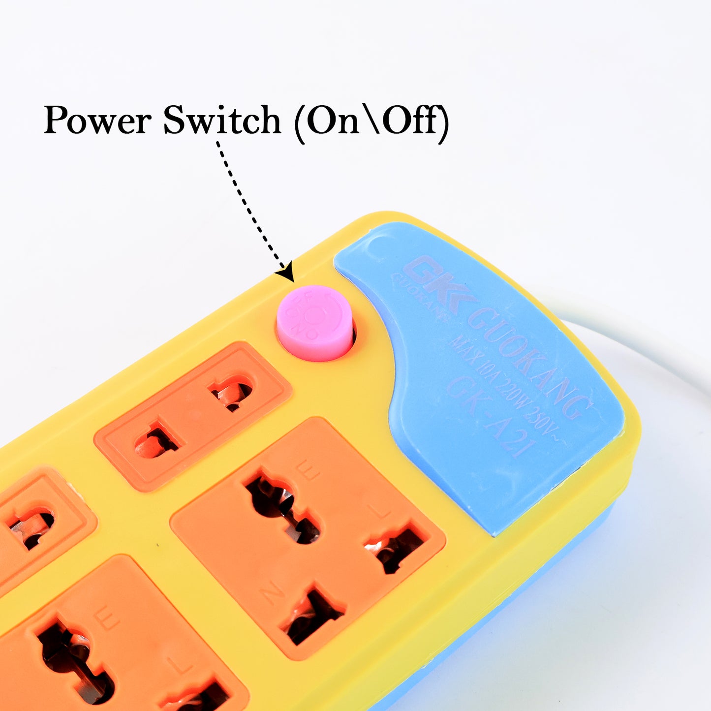 Multi Socket Extension Board (8 Socket  1 Pc)