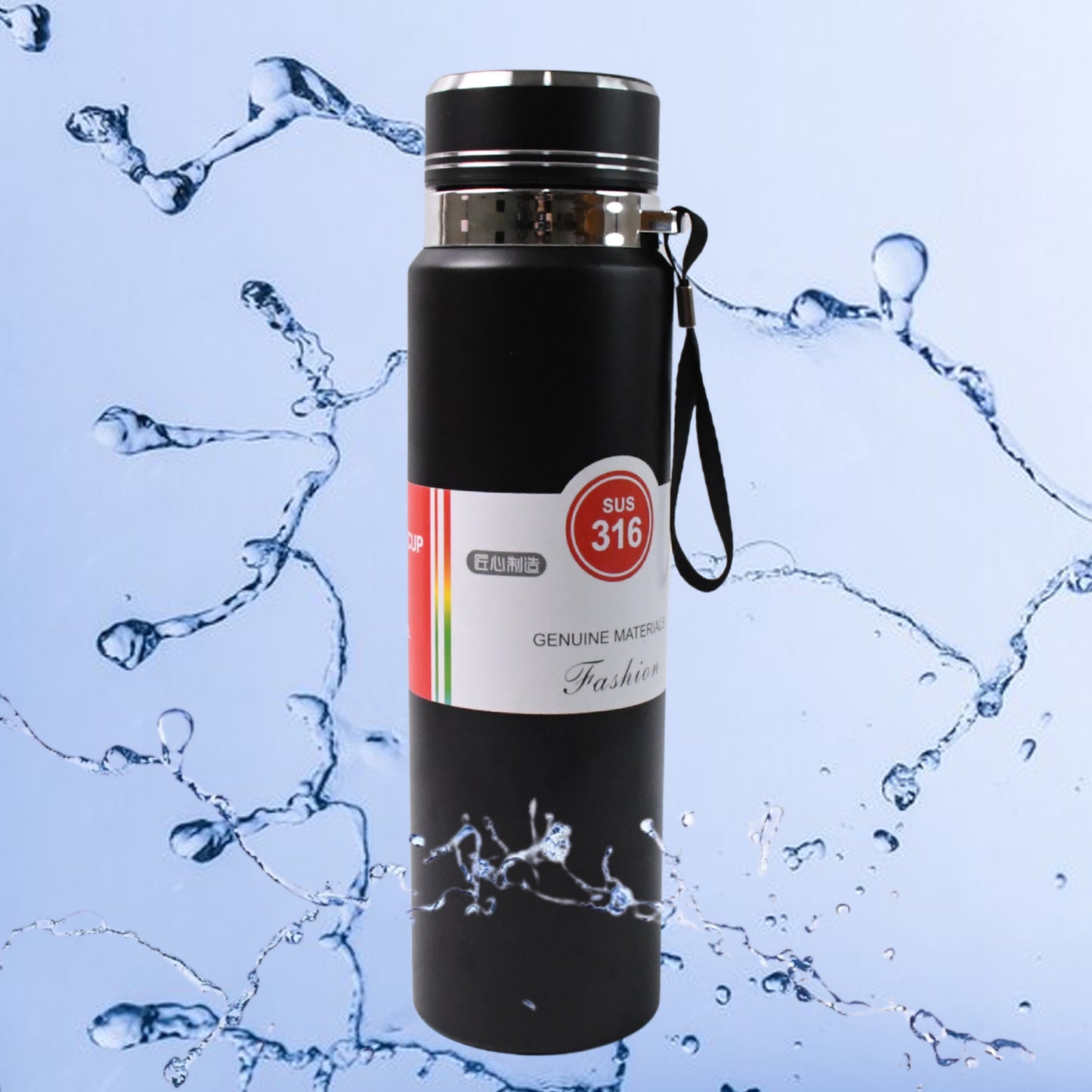 Stainless Steel Double Wall Insulation Water Bottle (1000 Ml)