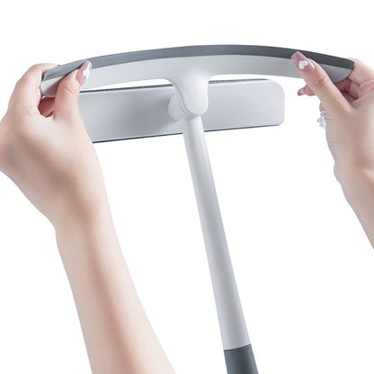 2-in-1 Window Glass Cleaning Wiper With Microfiber Pad