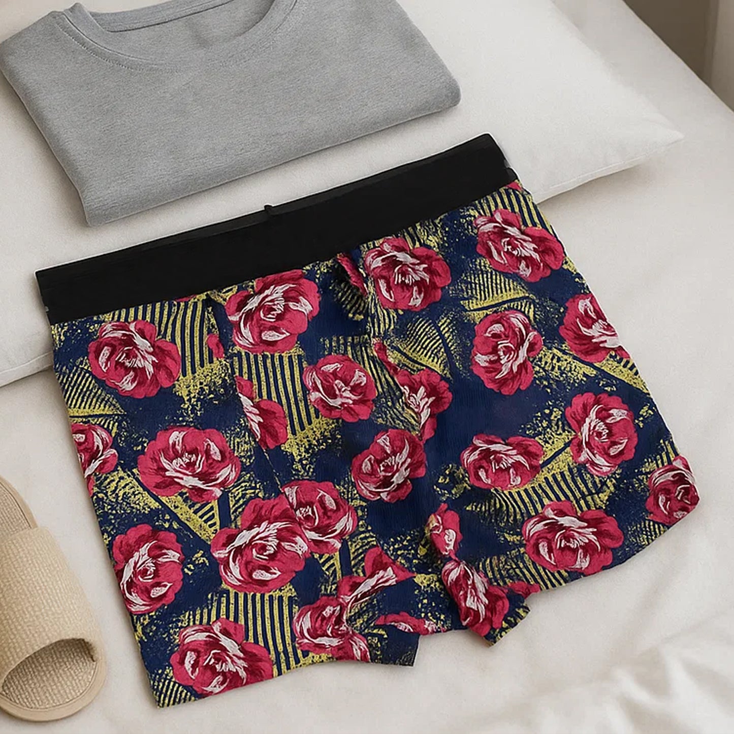 Mens Boxer Shorts - ( Extra-large  1 Pc)