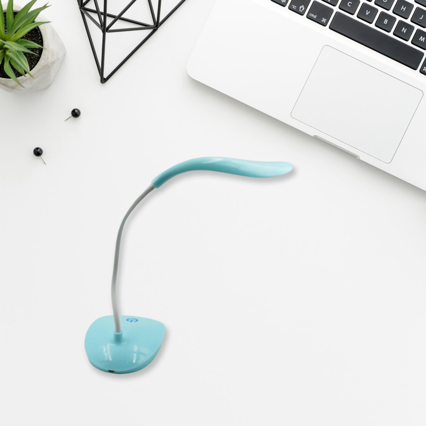 7334 Study Lamp Rechargeable Led Touch On Off Switch Student Study Reading Dimmer Led Table Lamps White Desk Light Lamp