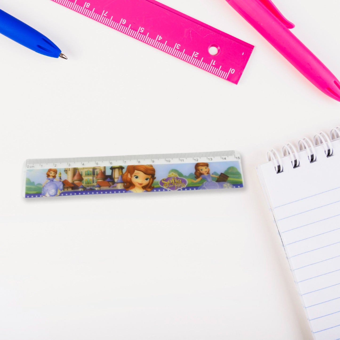 5 In 1 Mix Stationery Gift Set For Kids Stationary Set Including 2 Pencil Ruler Rubber Pencil Sharpener School Office Product Gift (5 Pcs Set)