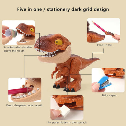 Dinosaur Shaped Stationery Gift Set For Kids Set
