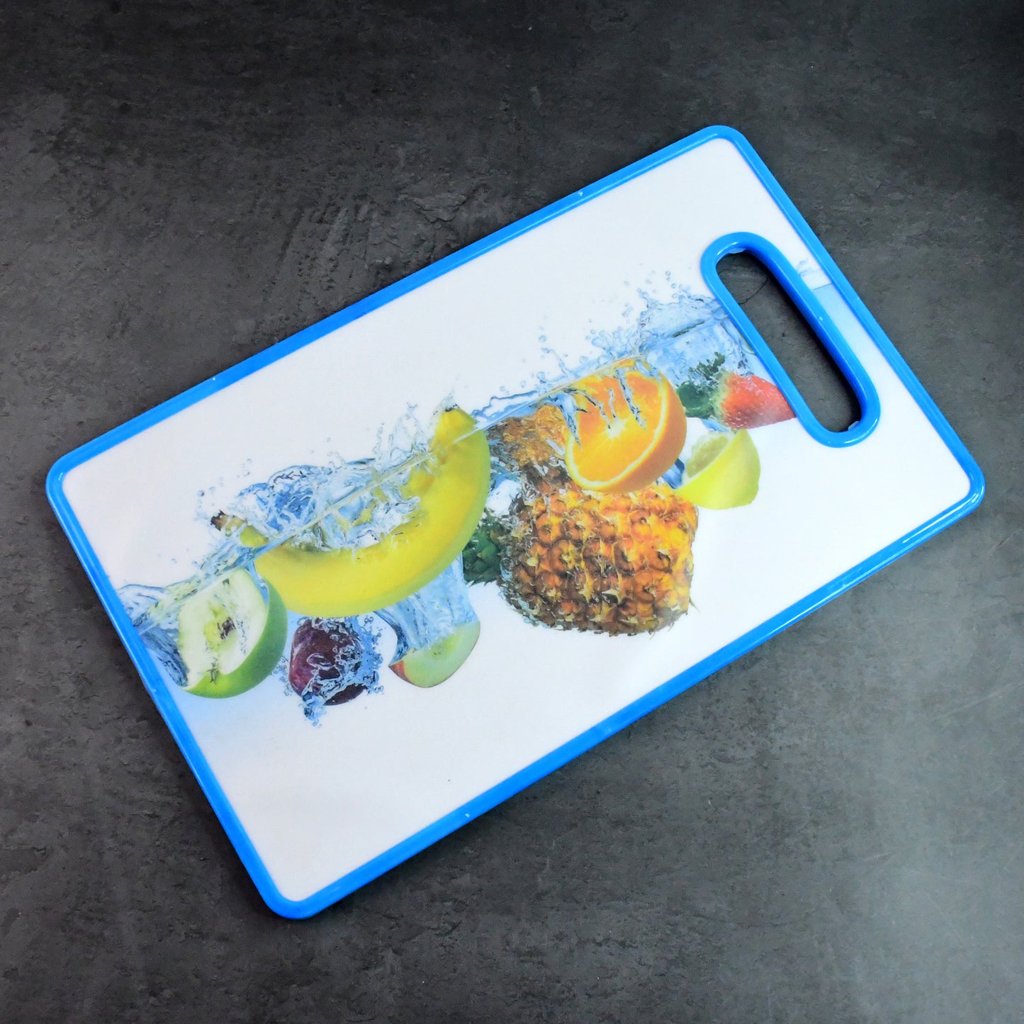 Large Rectangular Fruit Print Cutting Board (36x22cm  1 Pc)