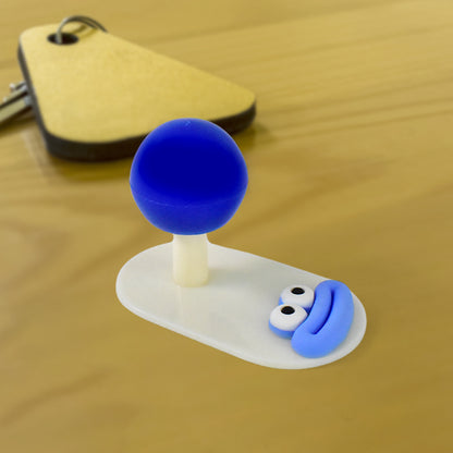 Cartoon Colorful Hooks Simple Ball Shape Hook Self-adhesive (1 Pc)