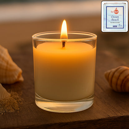 Inlief Scented Votive Jar Candle - (1 Pc  50 Gm)