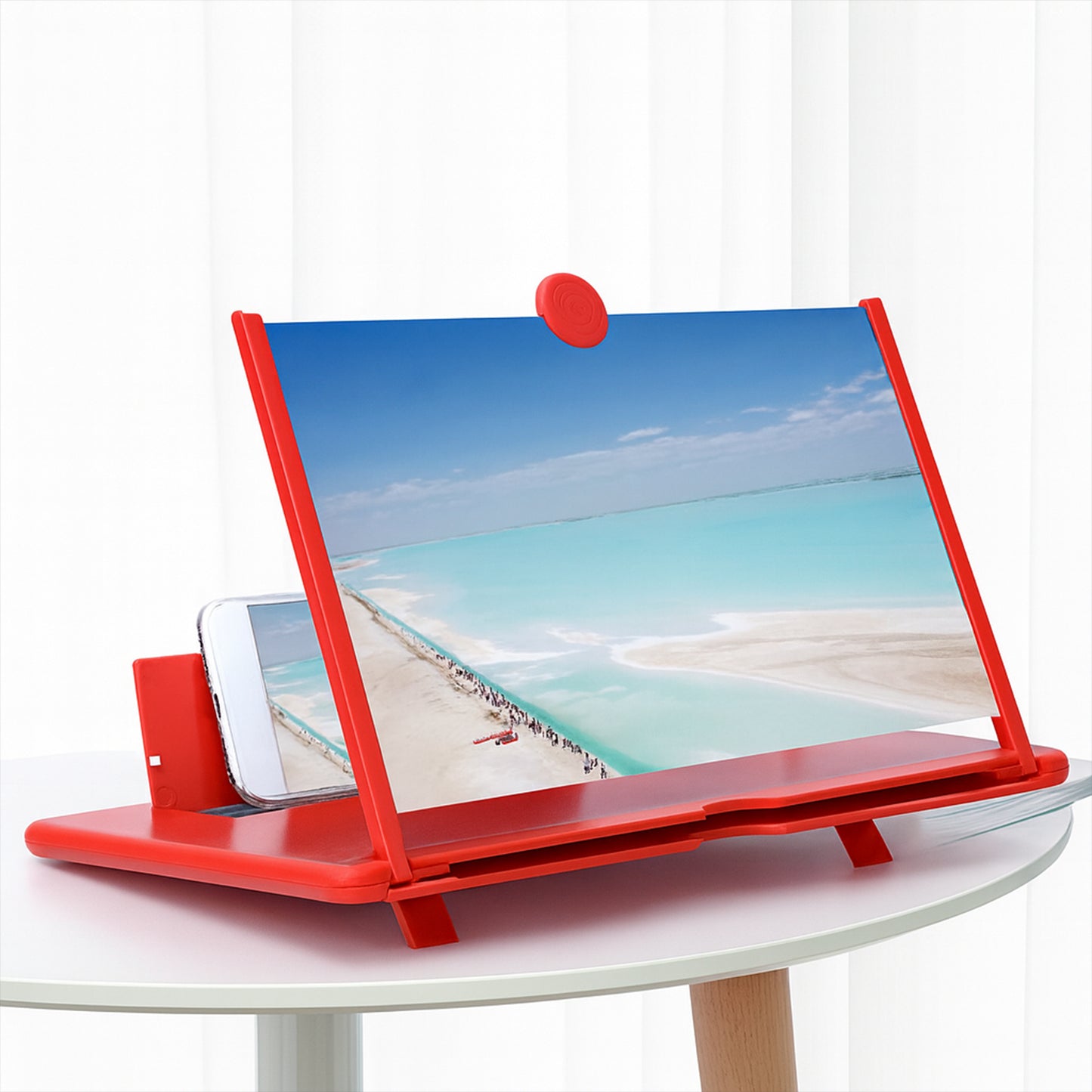 5d Hd Mobile Phone Screen Magnifier Amplifier (8.5 Inch)