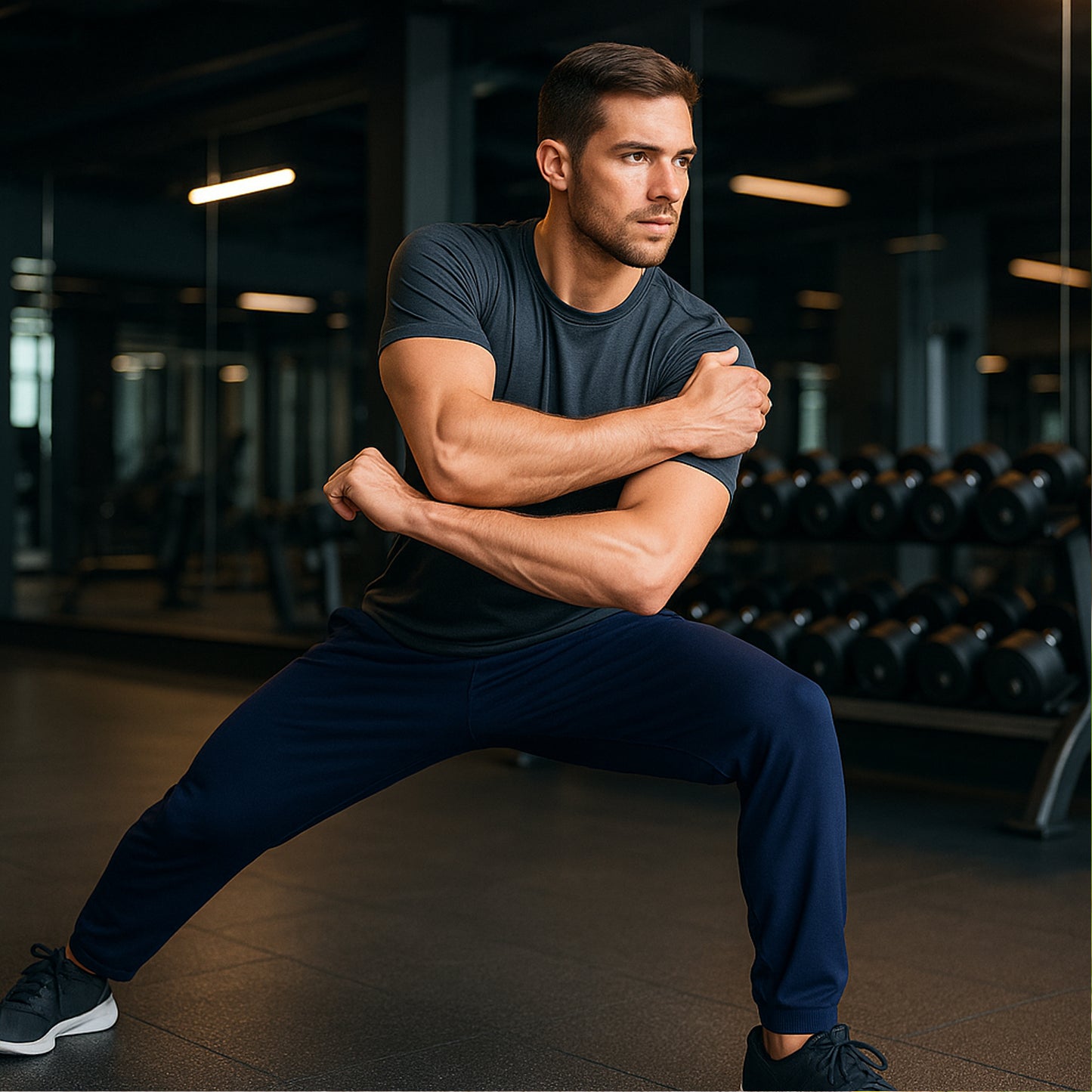 Premium Comfort Fit Mens Track Pant (Size Xxl)