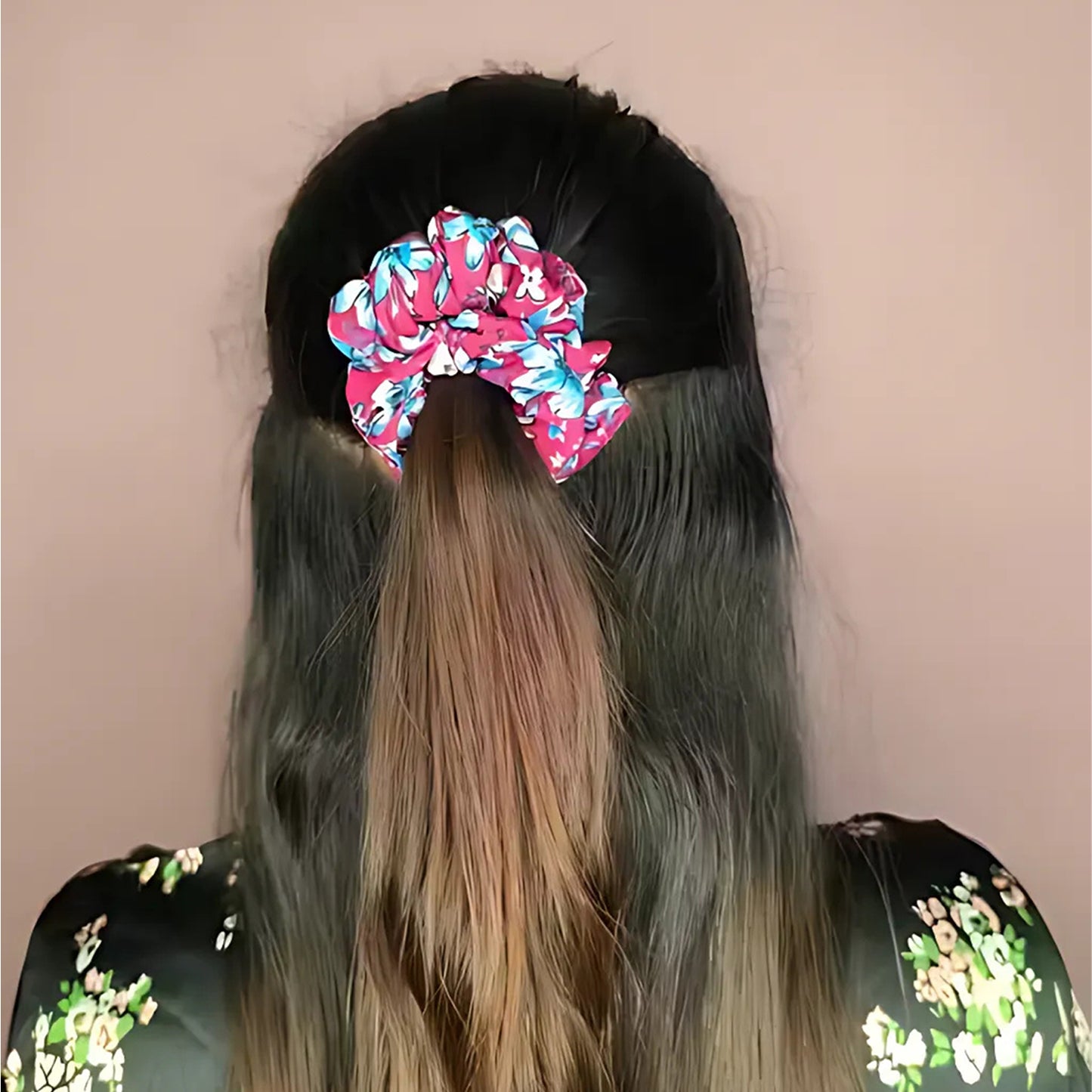 Set Of 12 Stylish Printed Fabric Hairband