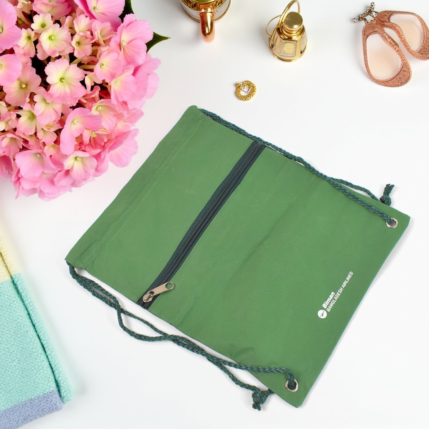 2 In 1 Hajj Kit Bag With Musallah  Small Bag (2 Pcs Set)