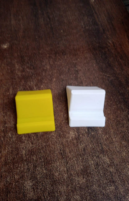 Compact Plastic Mobile Phone Holder Stand (1 Pc  Mix Color)