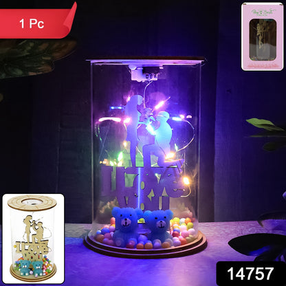Love You Led Decorative Light Showpiece (1 Pc)