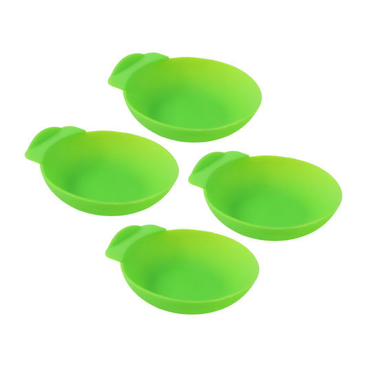 Idli Maker Cups (4 Pcs)  Food-grade Silicone Non-stick Idli Dhokla Egg Poacher Moulds
