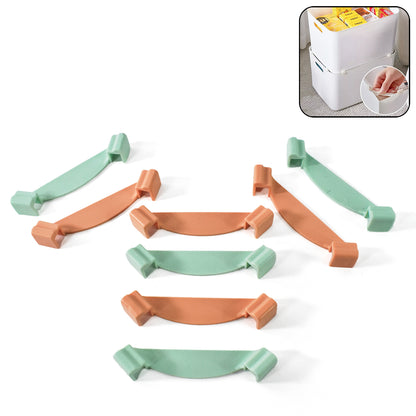 Plastic Stackable Wardrobe Organizer Clips Core Wardrobe Box Support (8 Pcs Set)