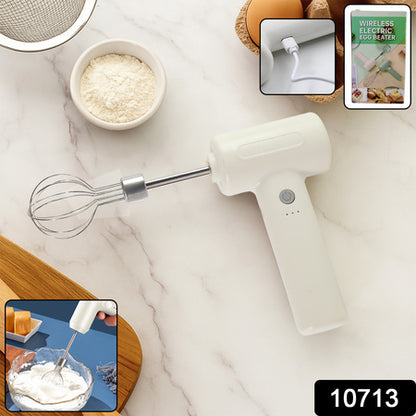 Cordless Electric Whisk  Egg Beater - (1 Pc)