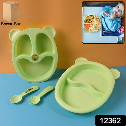 Premium 4-piece Kids Mealtime Feeding Set