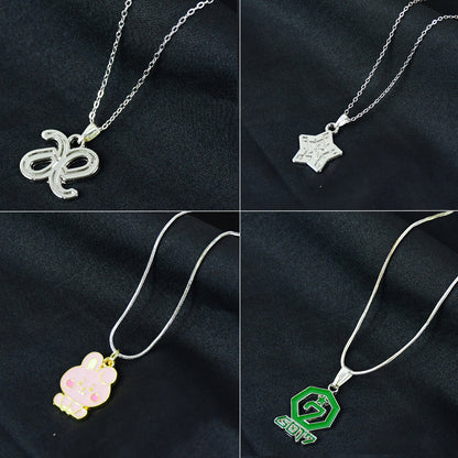 Pendant Necklace  Single Piece (Random Mix Design)
