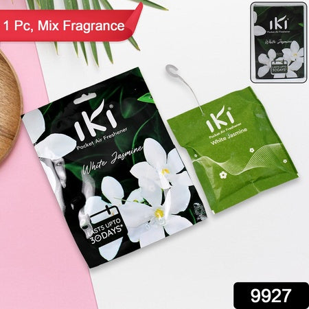 Pocket Air Freshener Mix Flevar  Fragrance (1 Pc  10 Gm)