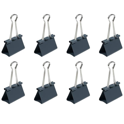 Paper Holding Binder Clips Paper Clips (8 Pcs Set  Mix Color)