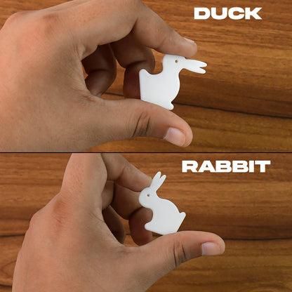 Magic Rabbit Duck Illusion Toy (1 Pc)