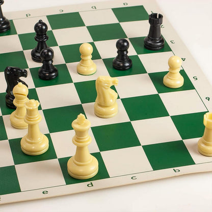 Small Premium Portable Chess Set Plastic Chess Pieces (1 Set)