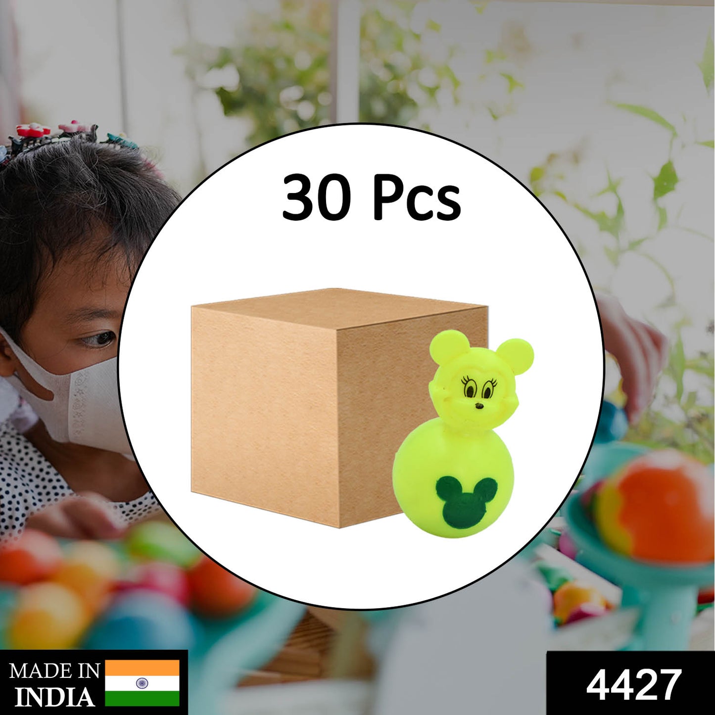 4427 30pcs Plastic Balancing Mickey Mouse Toys