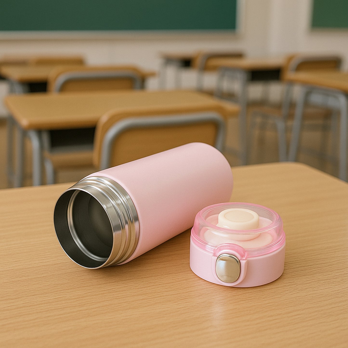 Water Bottle For Kids  Insulated Vacuum Stainless Steel Bottle (300 Ml Approx)