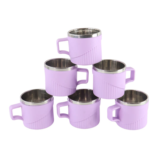 Apex Sturdy Tea  Coffee Cup - (6 Pc  Set)