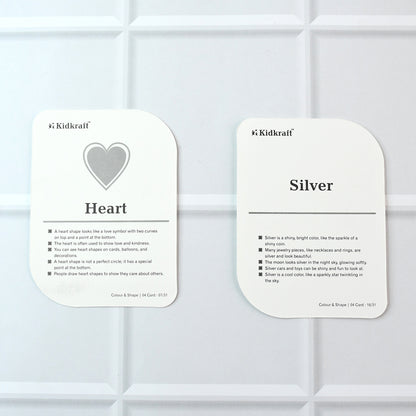 Kidkraft Early Learner 32-piece Color Amp Shape Flashcard Set