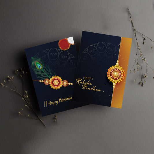 Happy Raksha Bandhan Card