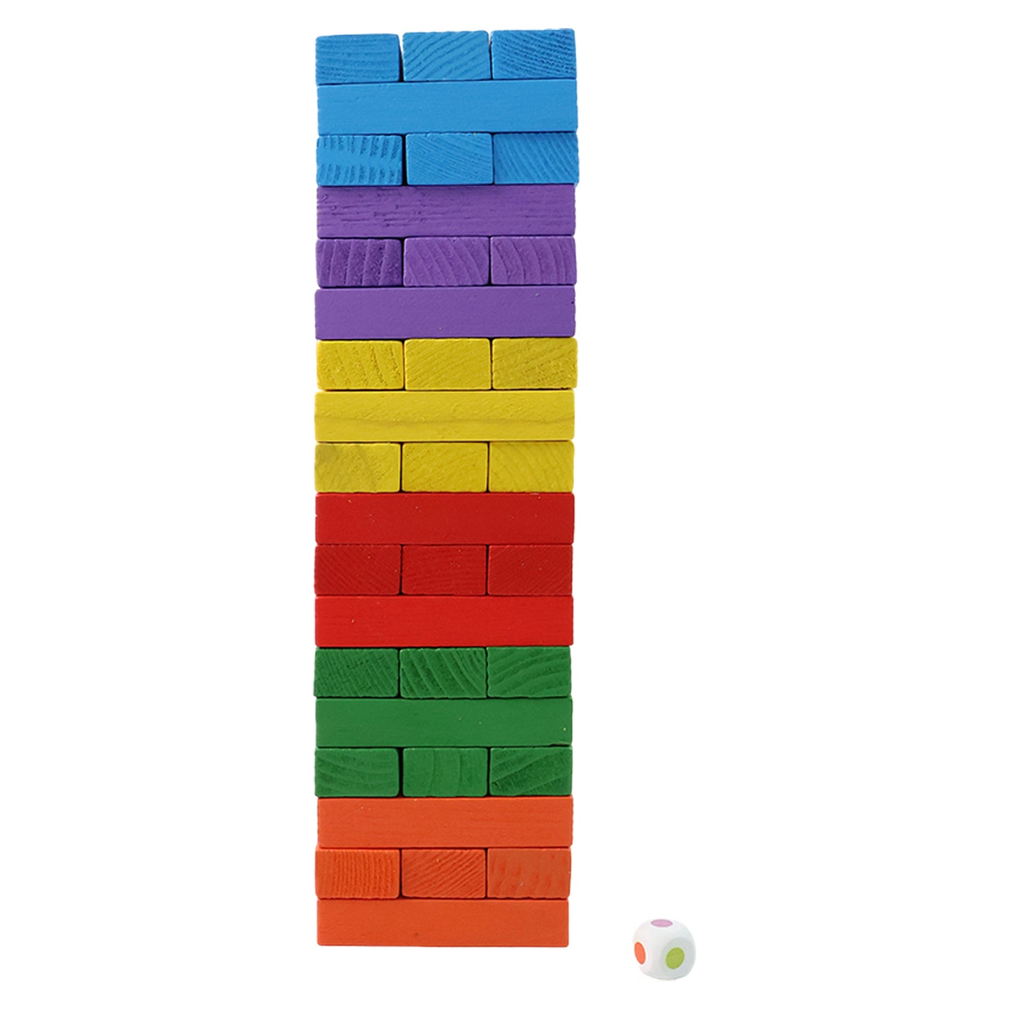 Wooden Stacking Tower Game - (54 Pc)