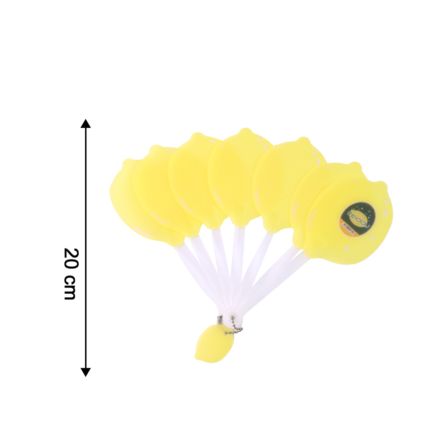 Lemon-shape Hand Fan - (1 Pc)