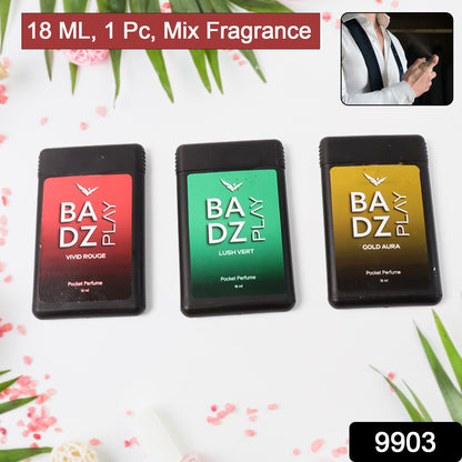 Mini Pocket Perfume 18ml (1 Pc  Mix Fragrance)