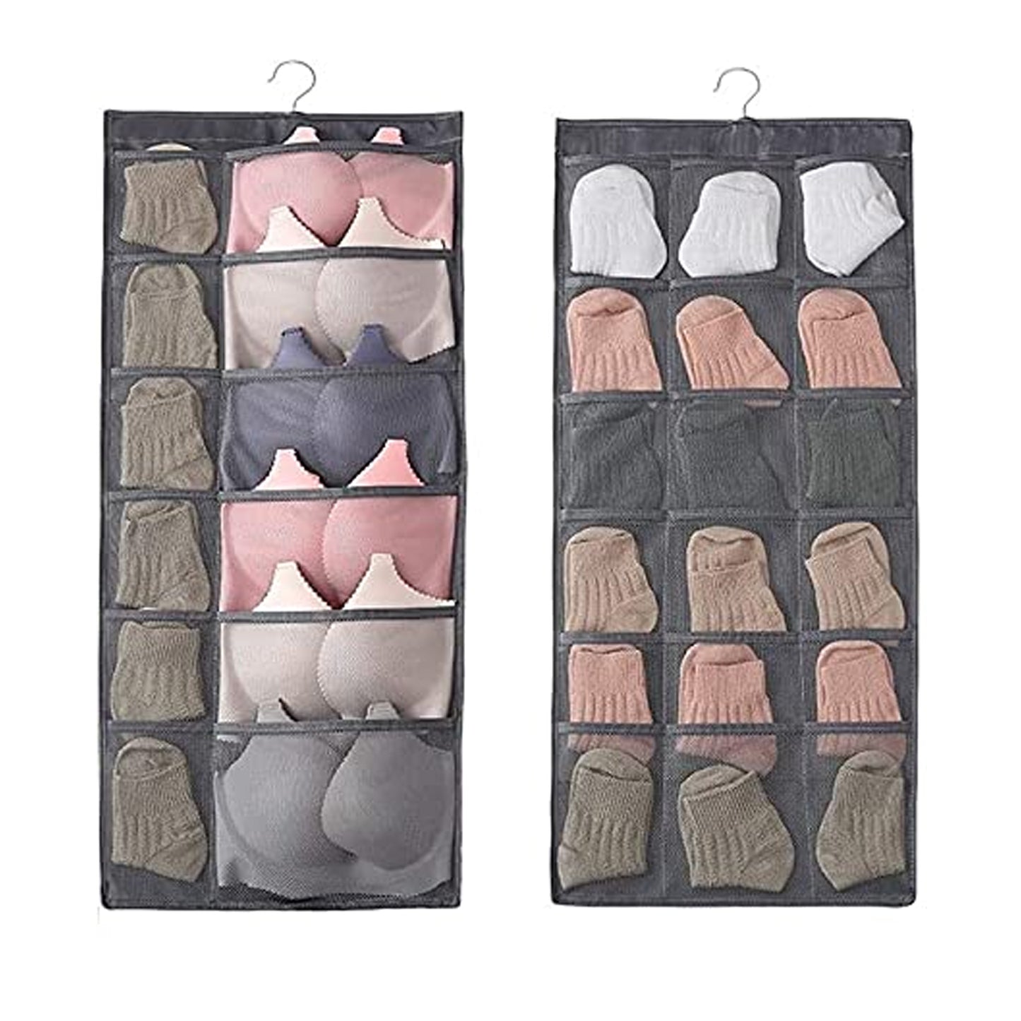 Under Garment Organizer Hanging Storage Bag (80 X 38 Cm  1 Pc)