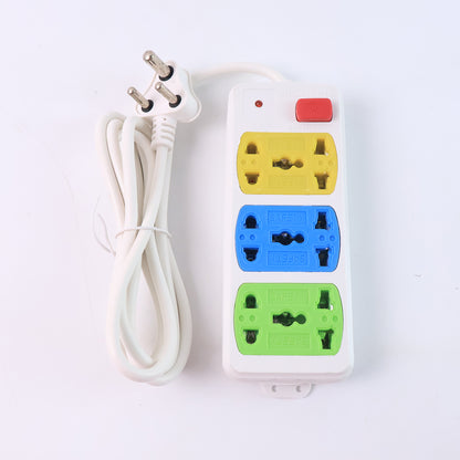 Compact 3-socket Universal Extension Board (1 Pc)