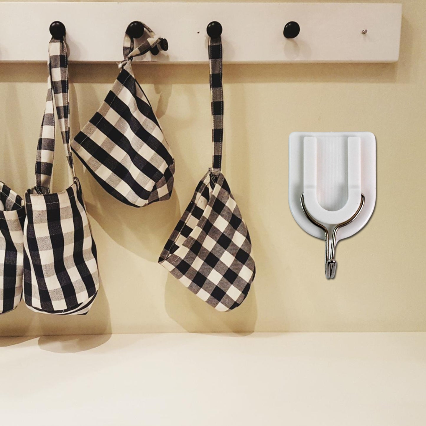 0499 Multipurpose Strong Small Stainless Steel Adhesive Wall Hooks