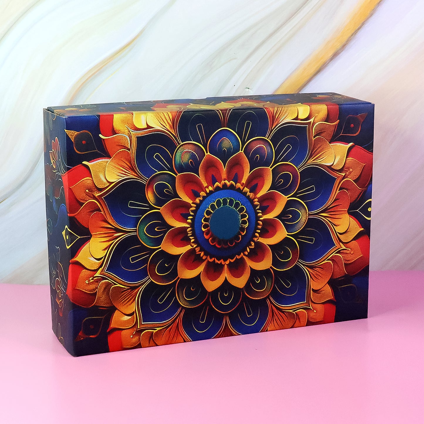 Effete Rose Almonds Gift Hamper Golden Rose With Bottle (3 Pc Set)