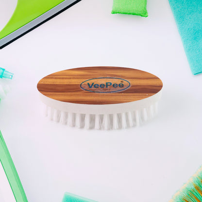 Veepee Oval Cloth Washing Brush Set (4 Pc)