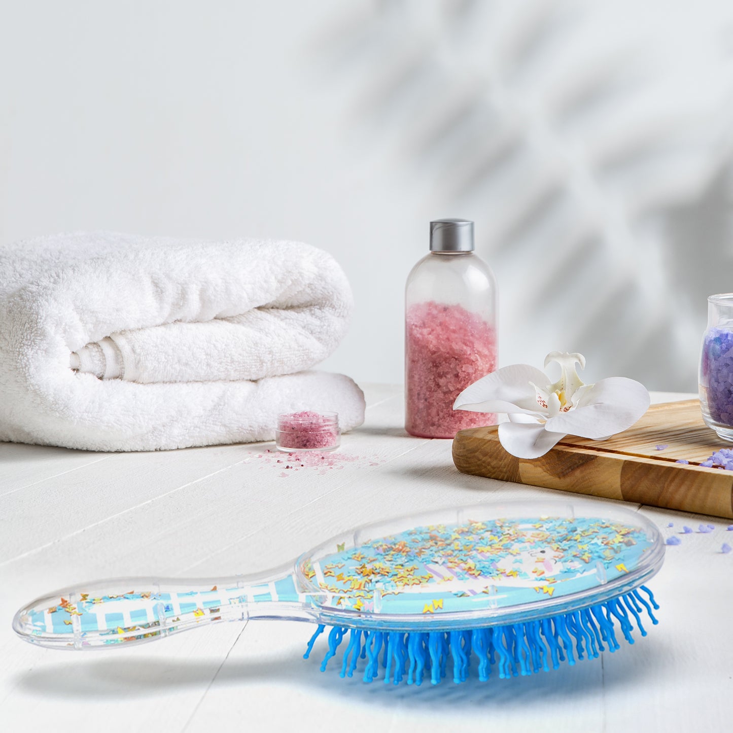 6472 Hair Brush For Kids Detangling Anti-static Soft Massage For Braids Curly Straight Long Or Short Wet Or Dry Hair (Multi-design)