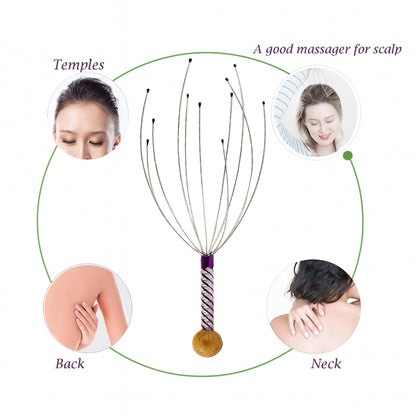 Handy Scalp  Head Massager - (1 Pc)